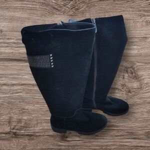 SALE 🔥 BRASKA Elegant Black Knee-High Women's Boots - SIZE 39